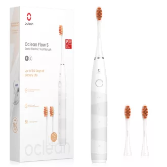   Oclean elektromos fogkefe Flow S (+2db fej) fehér (OCL552959)