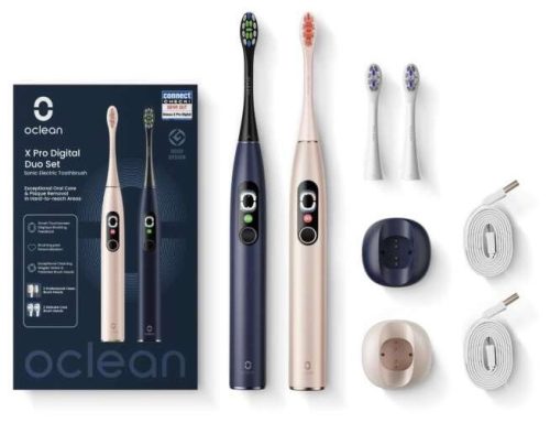 Oclean X Pro Digital Duo Set Dark Blue (OCL554274)