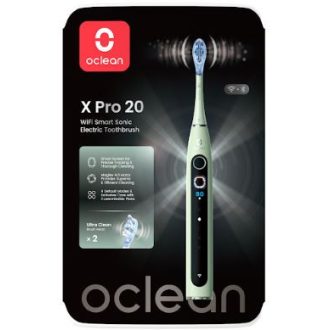   Oclean X Pro 20 Green elektromos fogkefe okos kijelzővel (OCL556902)