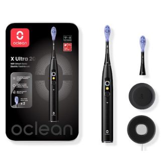  Oclean X Ultra 20 Black elektromos fogkefe AI okos kijelzővel (OCL557121)