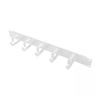   Logilink 19" kábelrendező 1U, acél konzolokkal, szürke (OR101G)
