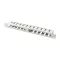 Logilink 19"-os kábelcsatorna/rendező, fedett, 1U, szürke (ORCC01G)