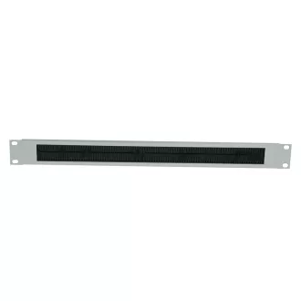   Logilink 19"-os kábelbevezető panel kefével 1U, szürke (ORCEB1G)