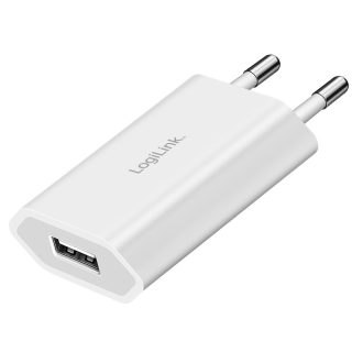   Logilink USB-A aljzat adapter, 5 W, 5 V/1 A, 1x USB-A, fehér (PA0093C)