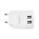 Logilink USB Wall Charger, 2 Port 10.5W, white (PA0185)