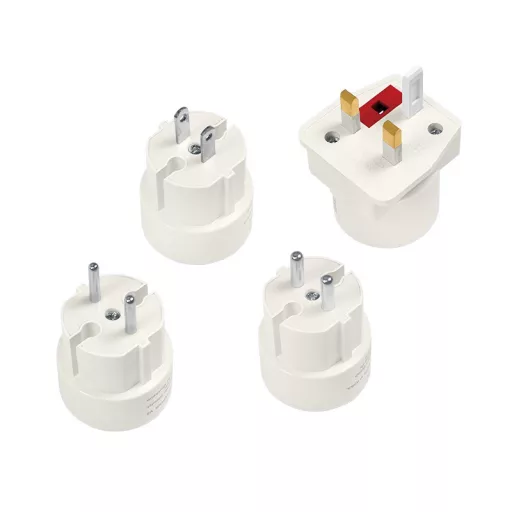 Logilink Aljzatadapter utazókészlet, 4 különböző adapter (PA0186)