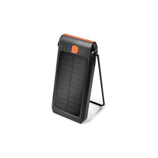 Logilink Mobil Power Bank, LiPo, 10.000mAh, napelemes, PD 18W, fekete (PA0273)