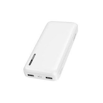   Logilink Powerbank 20.000 mAh, 2x USB-A, 1x USB-C, fehér (PA0323W)