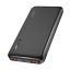 Logilink Mobil Power Bank, LiPo, 10.000 mAh, PD 20 W, 2x USB-A + USB-C, fekete (PA0372)
