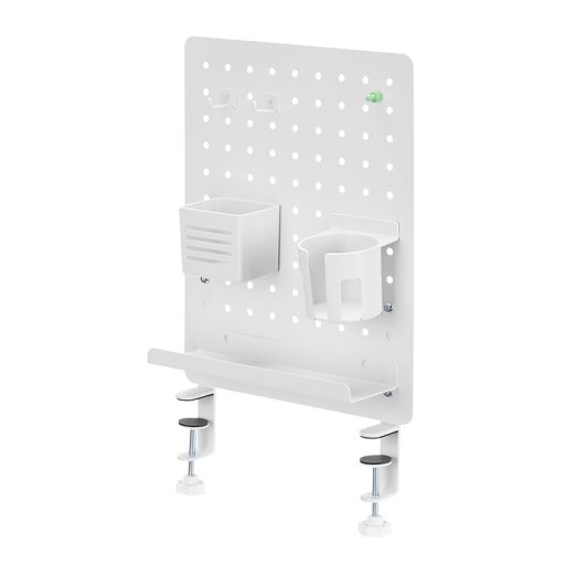 Logilink Lyukas fali rendező/kombináció, rögzítős, 42 x 9,9 x 47,7 cm, 5 kg-ig, fehér (PB0104)