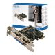 Logilink PCI Express kártya, 2x soros és 1x párhuzamos (PC0033)