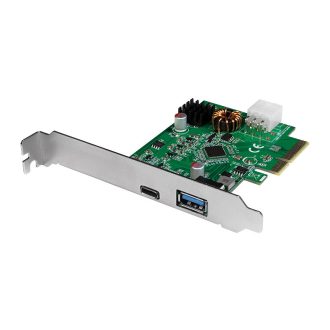   Logilink PCI Express kártya, USB 3.2 Gen2x1, 1x USB-C PD 3.0 és 1x USB 3.0 (PC0089)