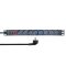 Logilink Rack PDU 8 pólusú német aljzat, túlterhelésvédelemmel és kapcsolóval (PDU8C05)