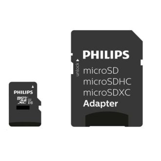   Philips Micro SDXC Memóriakártya 512GB Class 10 UHS-I U1 Adapter (PH133549)