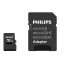 Philips Micro SDXC Memóriakártya 512GB Class 10 UHS-I U1 Adapter (PH133549)