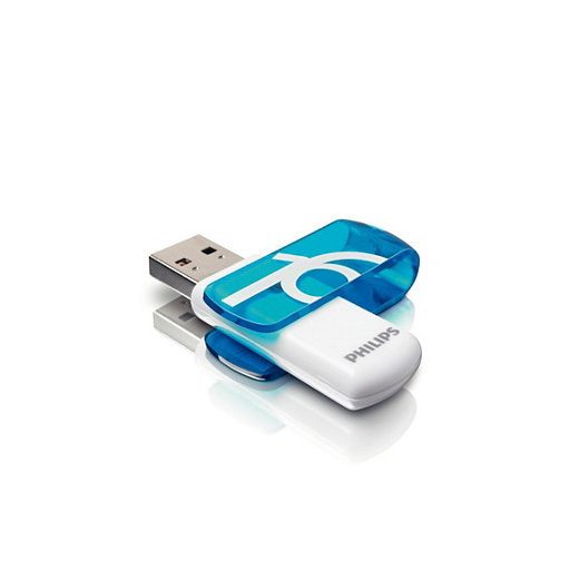 Philips pendrive USB 2.0 16GB Vivid Edition kék (PH447687)