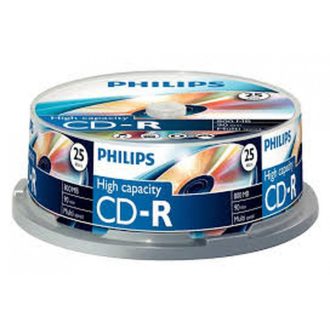 Philips CD-R 80CBx25 hengeres (PH782258)