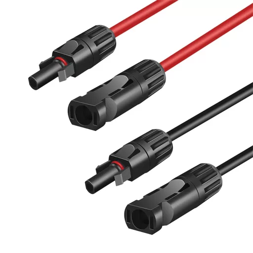 Logilink Szolár hosszabbító kábelkészlet, MC4/M - MC4/F, 6 mm2, CU, 2 m (PHC0101)