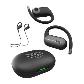   PowerLocus Move nyitott fülű bluetooth fülhallgató  mozgáshoz (PWL-MOVE-BLACK)