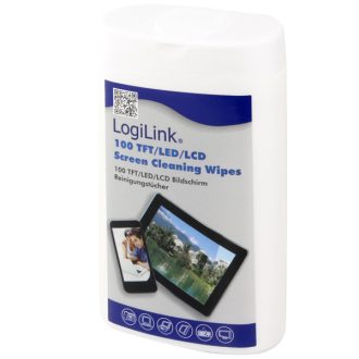   LogiLink TFT, LCD és plazma képernyő tisztító kendők (RP0010)