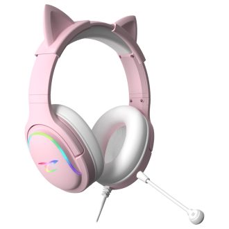   SUBSONIC Multi Spectra LED Gamer Fejhallgató Sweety Pink (SA5684-1)