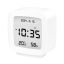 Logilink Digitális ébresztőóra, hőmérséklet, páratartalom, szundi funkció, fehér (SC0120)