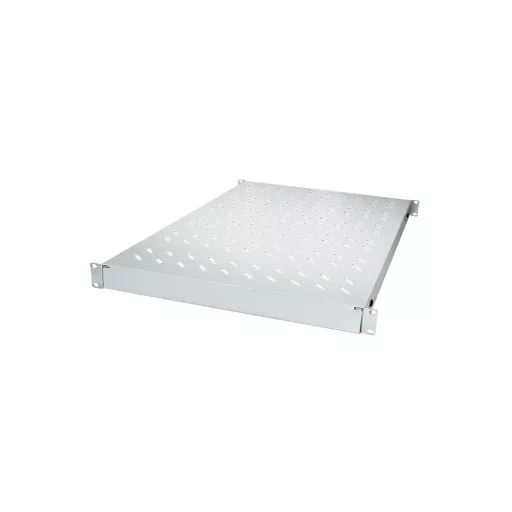 Logilink Állítható polc 19"-os szekrényekhez, 600 mm mélységgel, világosszürke (SF0600G)