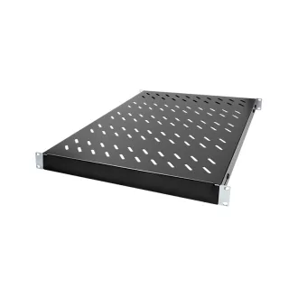   Logilink Állítható polc 19"-os szekrényekhez 800 mm mélységgel, fekete (SF0800B)