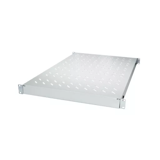 Logilink Állítható polc 19"-os szekrényekhez, 800 mm mélységgel, világosszürke (SF0800G)