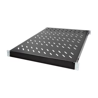   Logilink Állítható polc 19"-os szekrényekhez 1000 mm mélységgel, fekete (SF1000B)