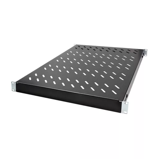 Logilink Állítható polc 19"-os szekrényekhez 1000 mm mélységgel, fekete (SF1000B)
