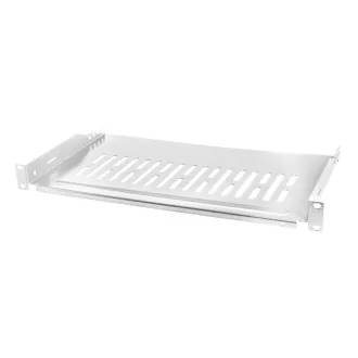   Logilink 19" konzolos polc, elülső csavaros rögzítés, szürke (SF1C35G)