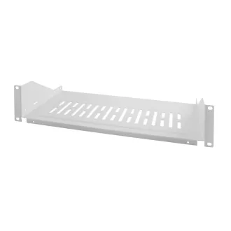   Logilink 19" konzolos polc, elülső csavaros rögzítés, szürke (SF2C45G)