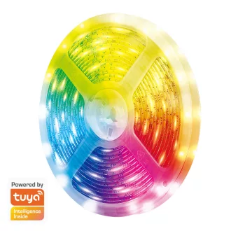   Logilink Wi-Fi smart RGB+CCT-LED-szalag, öntapadós, Tuya kompatibilis, 5 m (SH0128)
