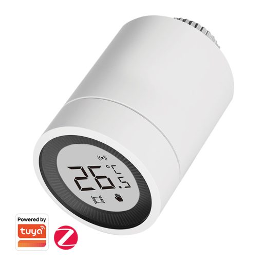 Logilink Wi-Fi Smart Zigbee termosztatikus radiátorszelep, fagyvédelemmel, Tuya kompatibilis (SH0135)