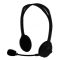 SilverLine HS-11V mikrofonos fejhallgató hangeroszabályzóval (SIHS11V)