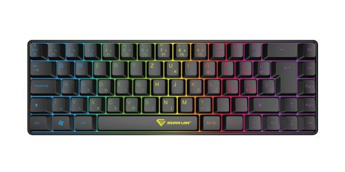 Silverline KB68 gamer billentyűzet RGB magyar nyelvű (SIKB68)