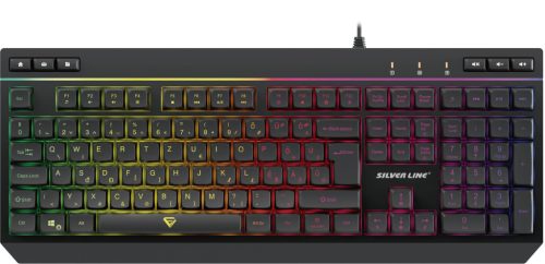 Silverline KB942 gamer billentyűzet RGB magyar nyelvű