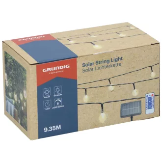   Solar fényfüzér 50 db-os, meleg fehér, 8 világítási mód, 735x4x2,3 cm, Grundig (SOL304458)