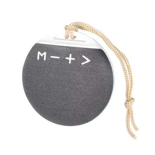 Logilink hordozható Bluetooth hangszóró, szövet borítás, kerek forma (SP0055)