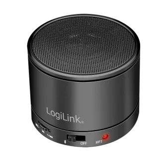   Logilink Bluetooth hangszoró MP3-lejátszóval és FM-rádióval, fekete (SP0062)