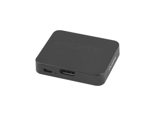 LANBERG VIDEO SPLITTER HDMI->2X HDMI 4K + MICRO USB PORT FEKETE (SPV-HDMI-0002)