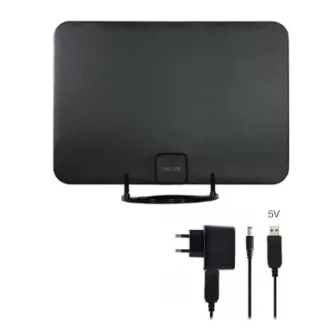   EVOLVEO Xany 2A, 230 / 5 V, aktív beltéri antenna FM/DAB+/DVB-T2, szűrő LTE,4G,5G (TDEXANY2A)