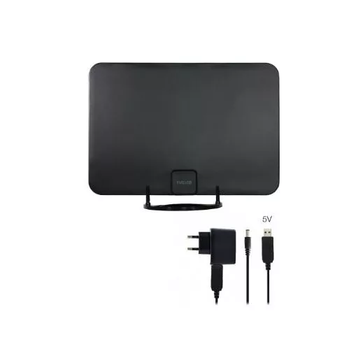 EVOLVEO Xany 2A, 230 / 5 V, aktív beltéri antenna FM/DAB+/DVB-T2, szűrő LTE,4G,5G (TDEXANY2A)