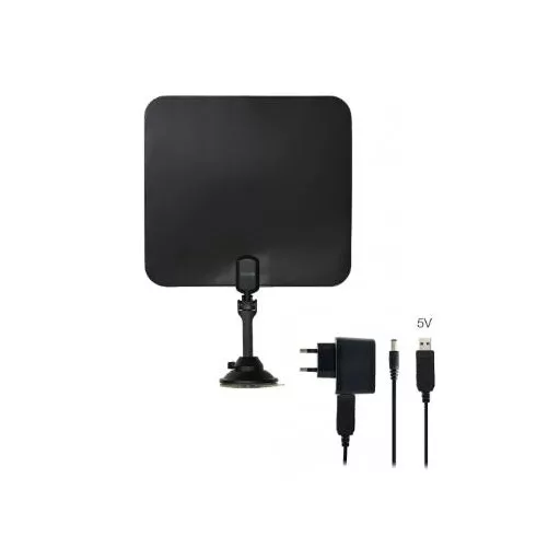 EVOLVEO Xany 2C LTE 230 / 5 V, 41 dBi aktív beltéri antenna DVB-T/T2, LTE szűrő (TDEXANY2C)