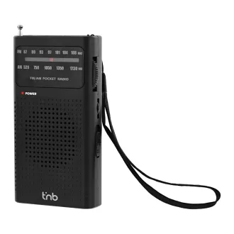   TNB FMPKET1 AM/FM elemes zsebrádió hangerőszabályzóval és 3.5mm jack bemenettel (TNB127933)