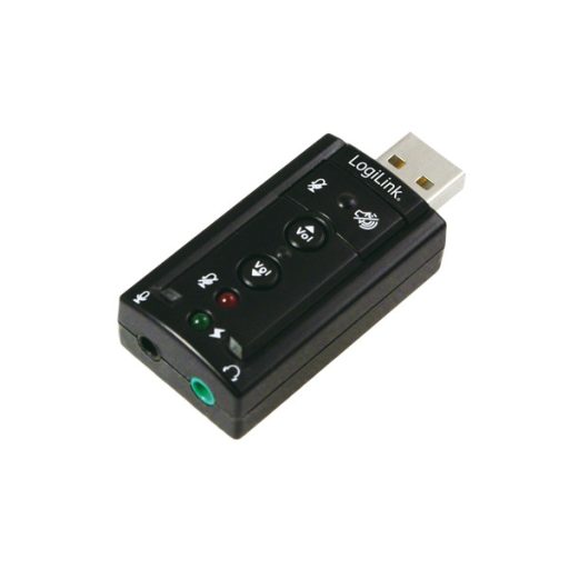 LogiLink USB 2.0 Virtuális Audió Adapter 7.1 csatornás (UA0078)