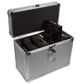   Logilink 3.5''-os merevlemezhez tároló-bőrönd, max. 5 db merevlemezhez (UA0194)