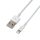 Logilink Apple  Lightning - USB csatlakozó kábel, 1.00 m, fehér