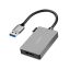 Logilink USB 3.0 adapter, USB-A/M   HDMI-A/F, 1080p, szürke, 0,15 m (UA0233A)